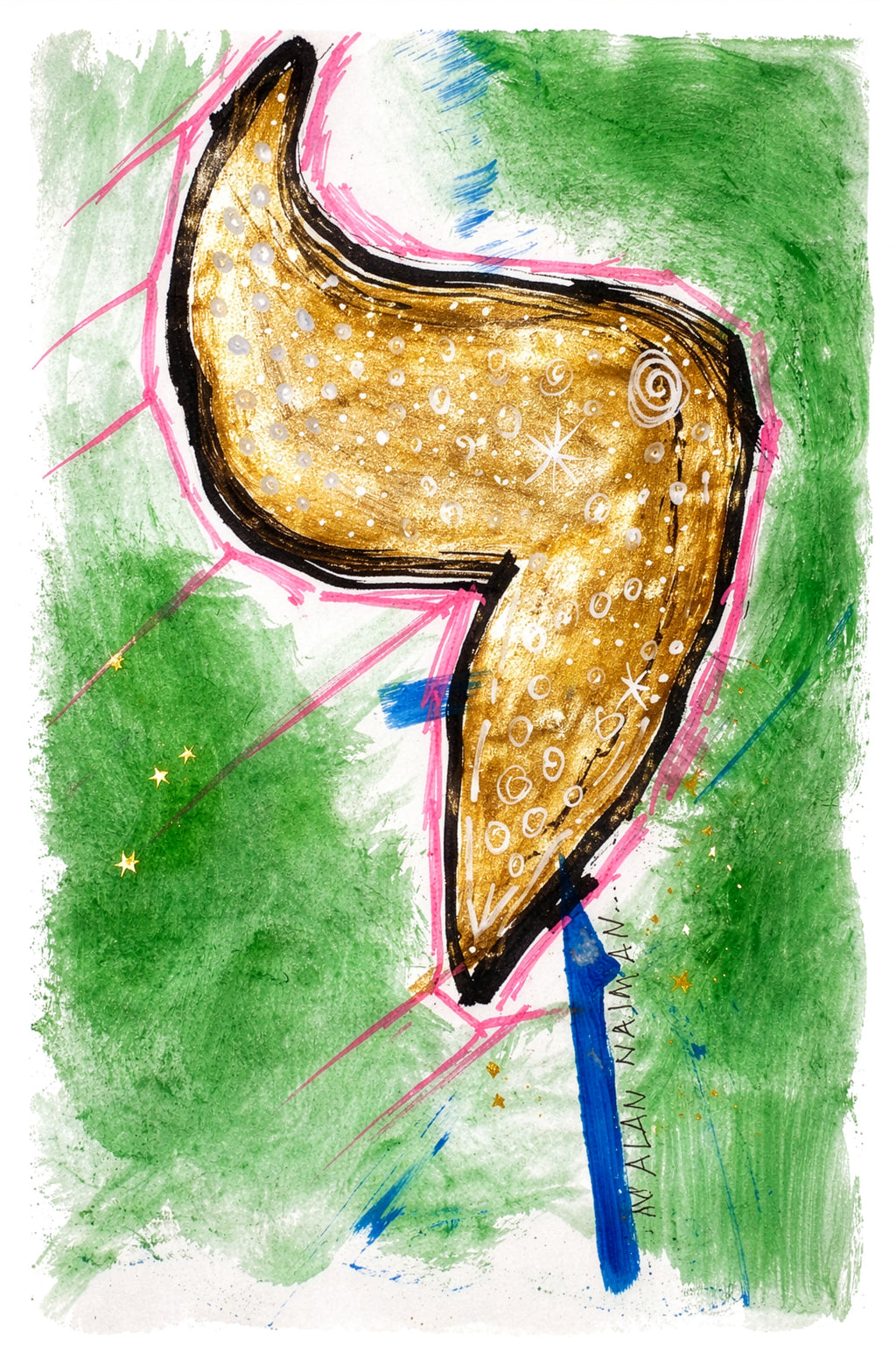 Yud of Light — Limited Edition Print | Avraham Rafael