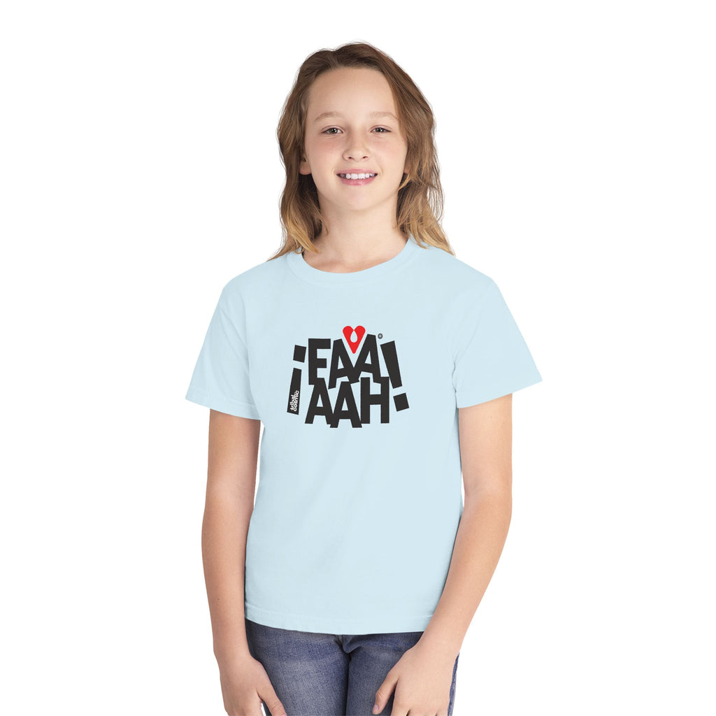 Youth Tee — tribalcosmic '¡FAAAAH!' Graphic Shirt