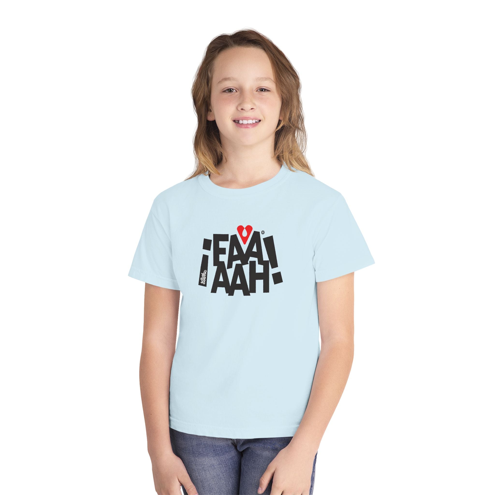 Youth Tee — tribalcosmic '¡FAAAAH!' Graphic Shirt