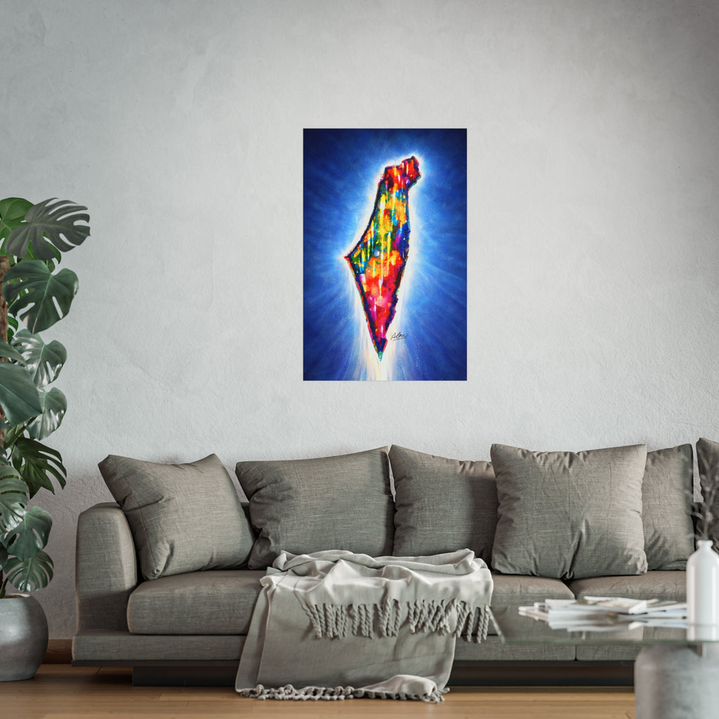 The United Colors of Israel / Fine Art Poster
