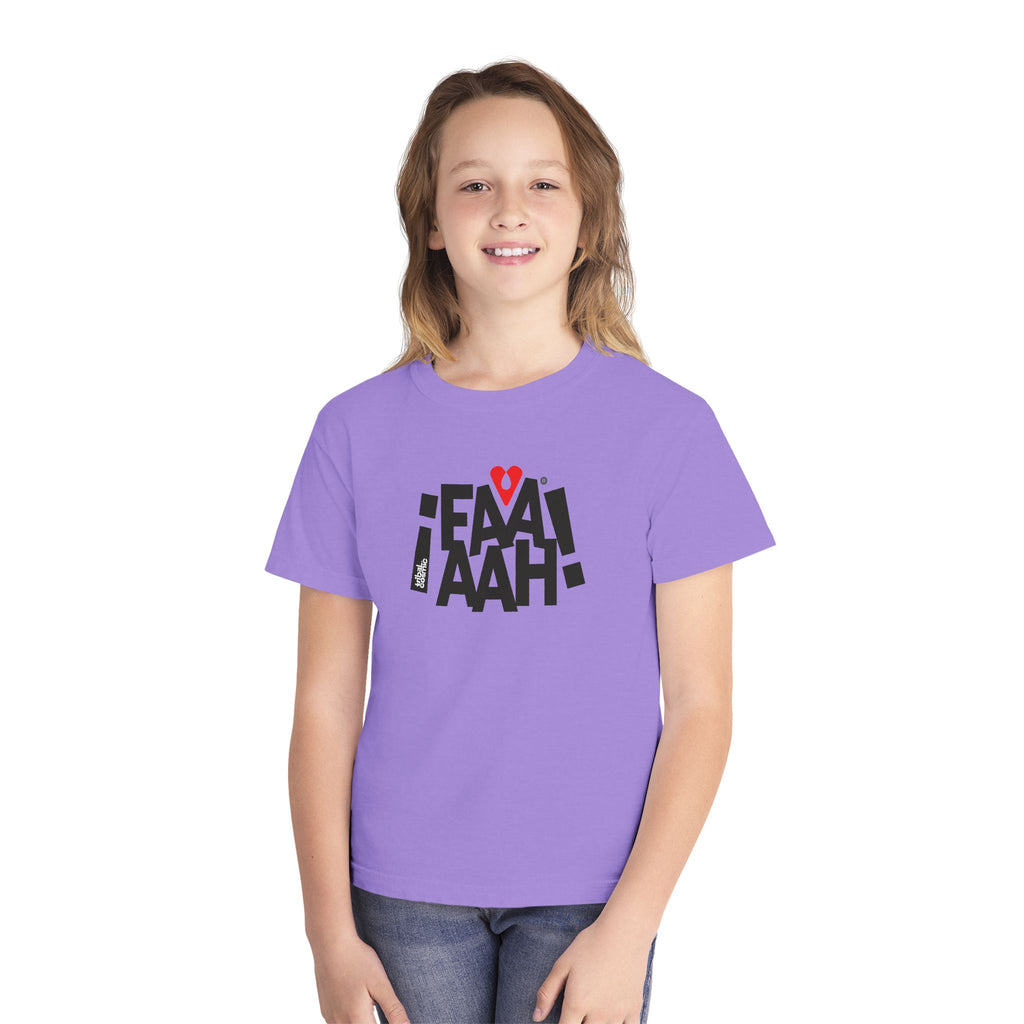 Youth Tee — tribalcosmic '¡FAAAAH!' Graphic Shirt