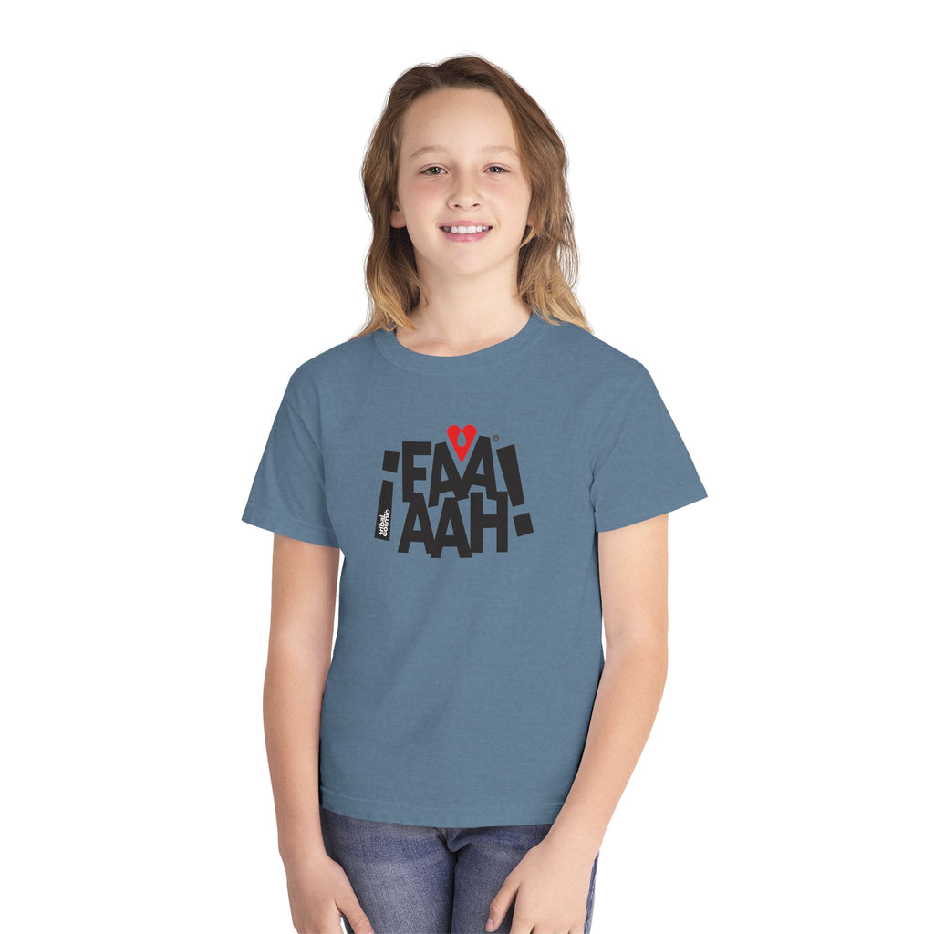Youth Tee — tribalcosmic '¡FAAAAH!' Graphic Shirt