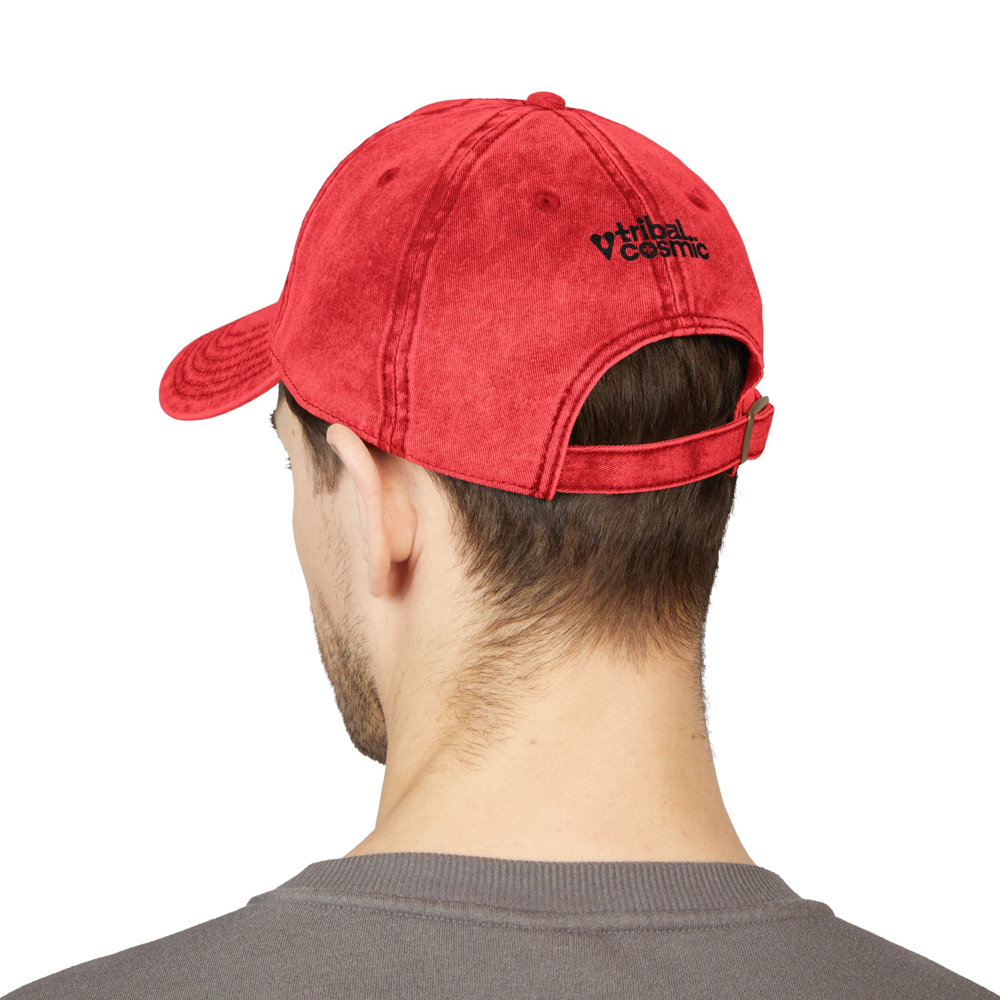 Vintage Embroidered Cap – 'LOVE' Heart Patch Baseball Hat