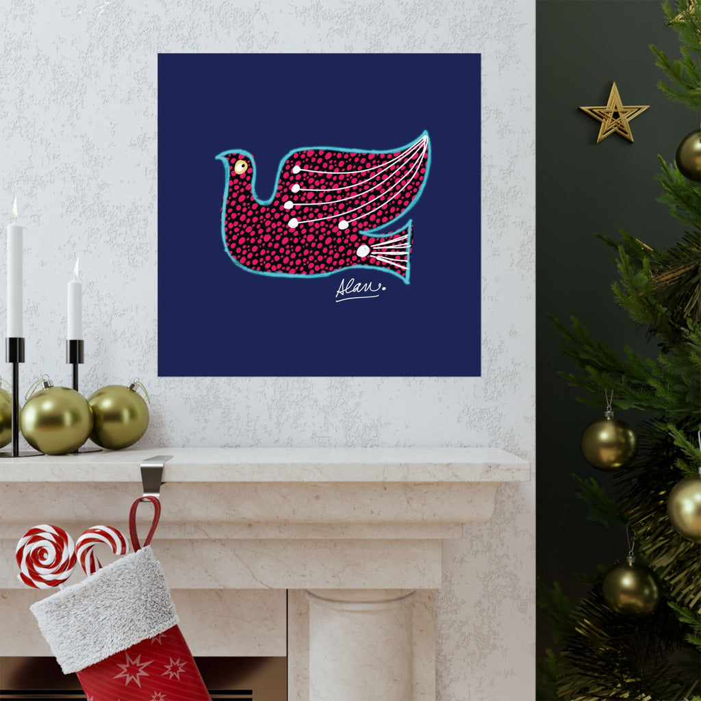 Bird Of Peace 18" x 18" Poster