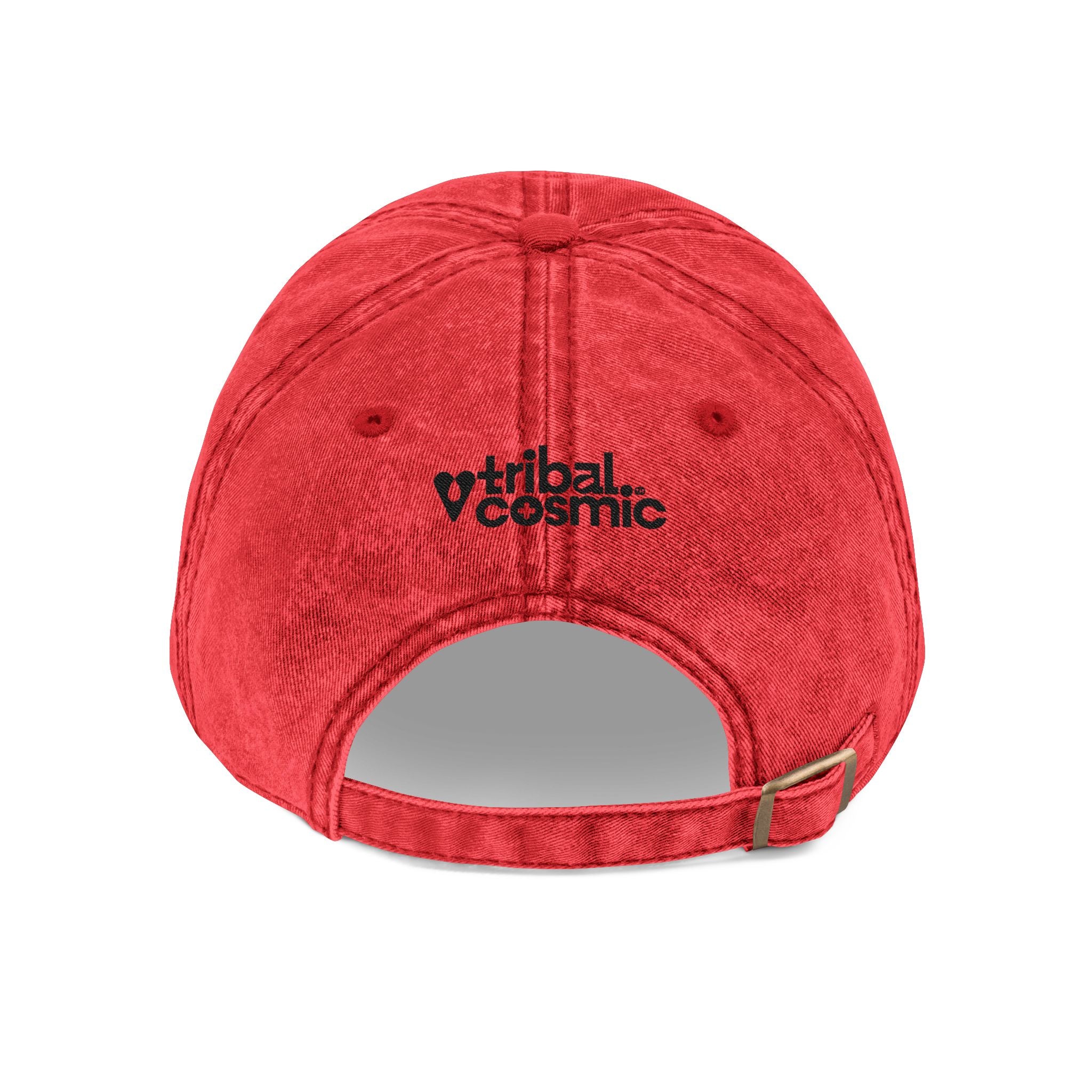Vintage Embroidered Cap – 'LOVE' Heart Patch Baseball Hat