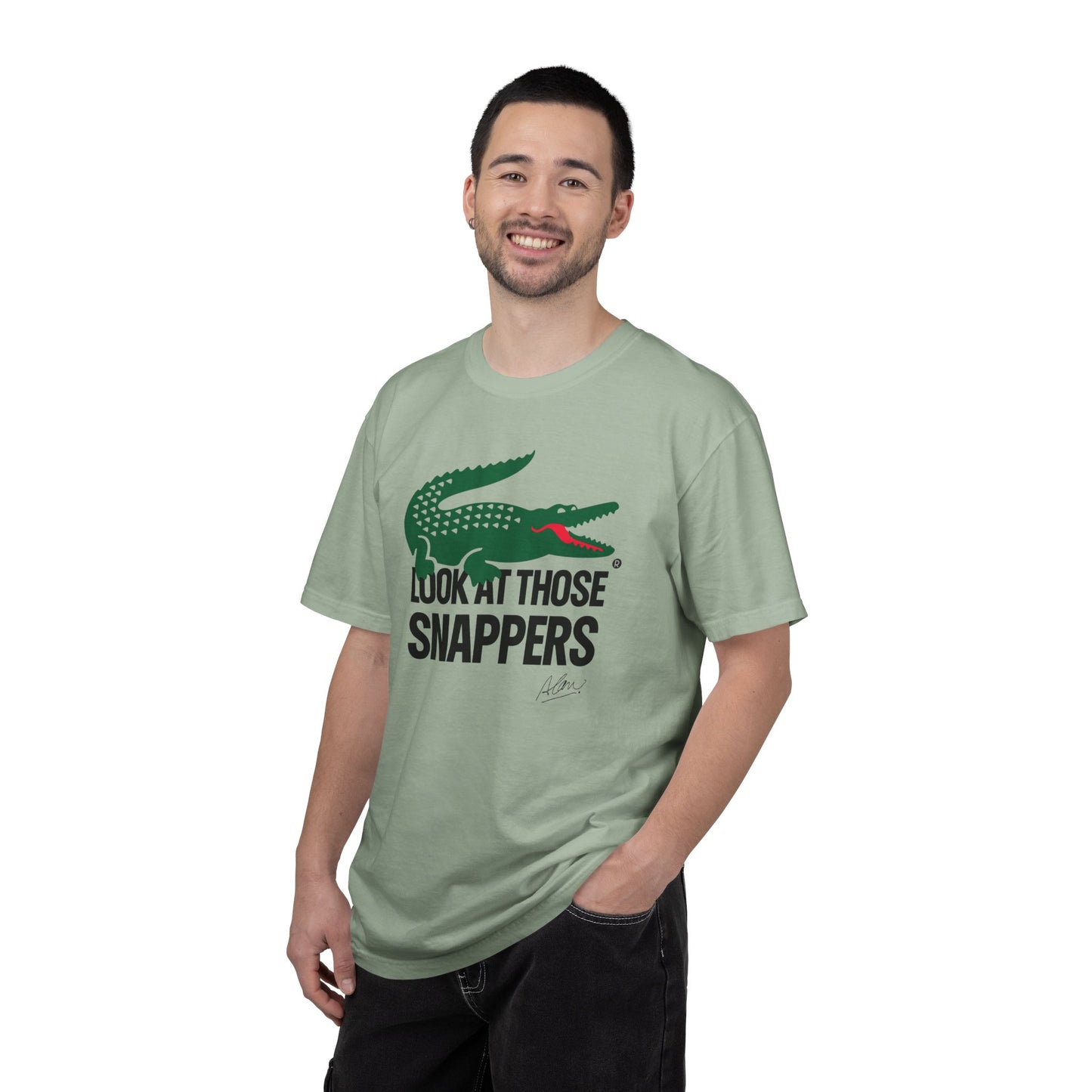 Look At Those Snappers T-Shirt — Alligator Graphic Tee