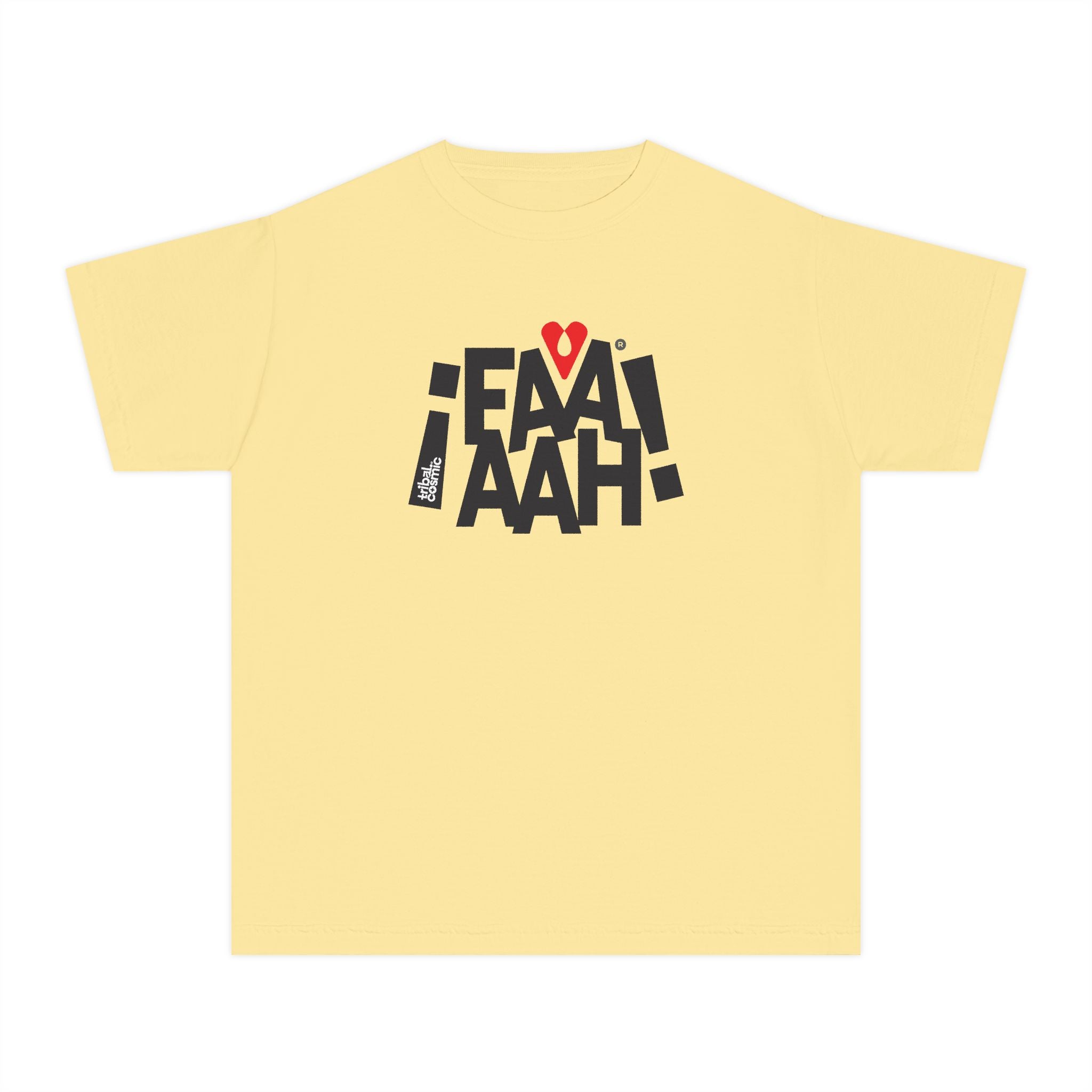Youth Tee — tribalcosmic '¡FAAAAH!' Graphic Shirt