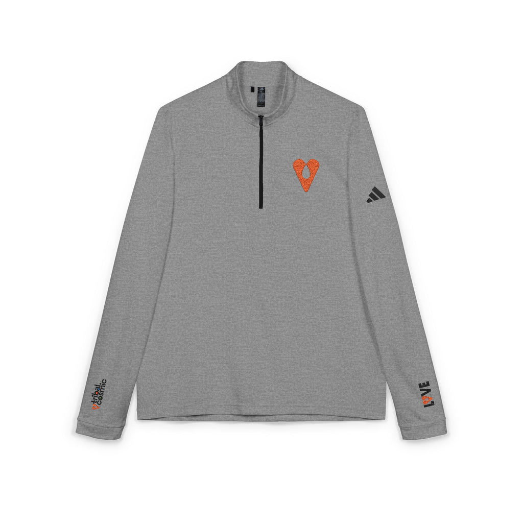 Adidas® Performance Quarter-Zip – LOVE Heart Design by Avraham Rafael