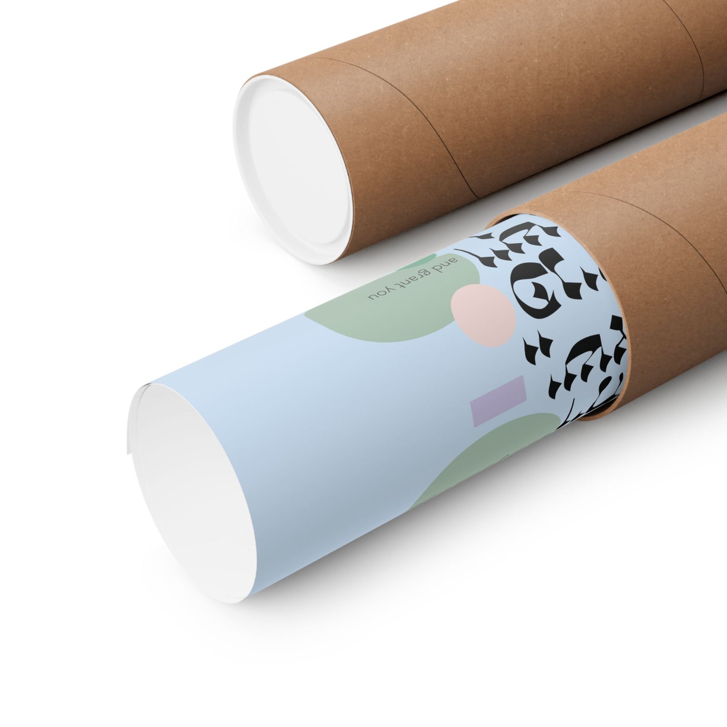 BIRKAT KOHANIM [ Priestly Blessing _English_ Tree Formation ] 18" x 18" Poster