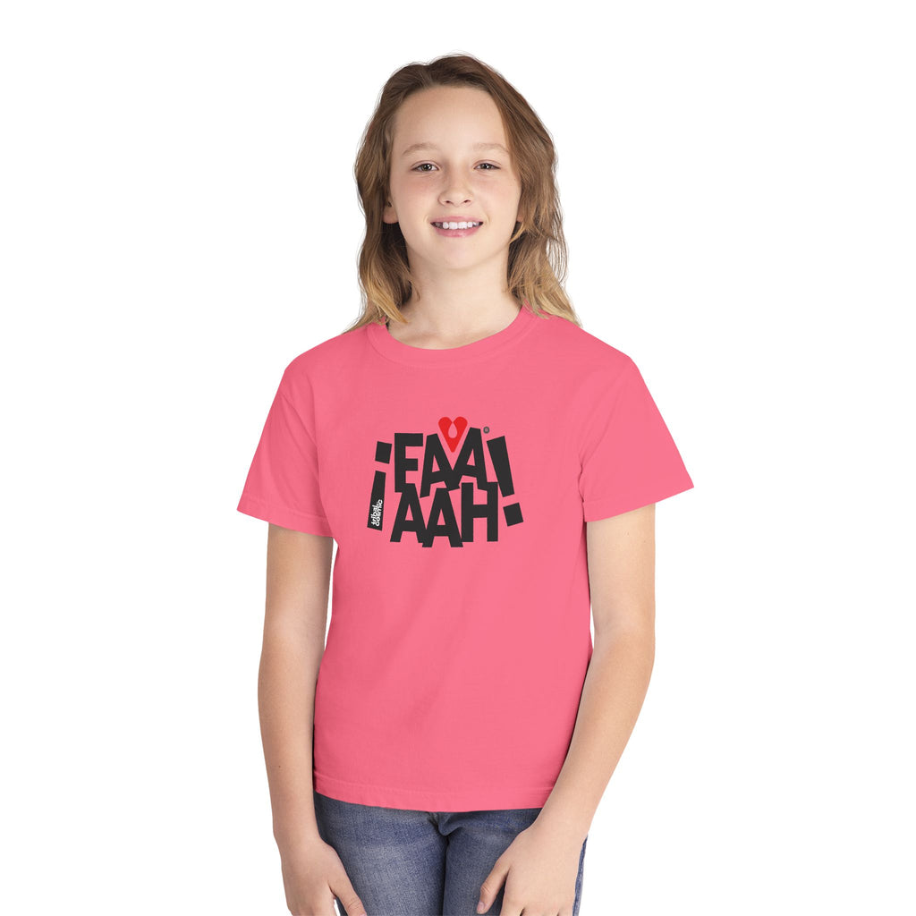 Youth Tee — tribalcosmic '¡FAAAAH!' Graphic Shirt