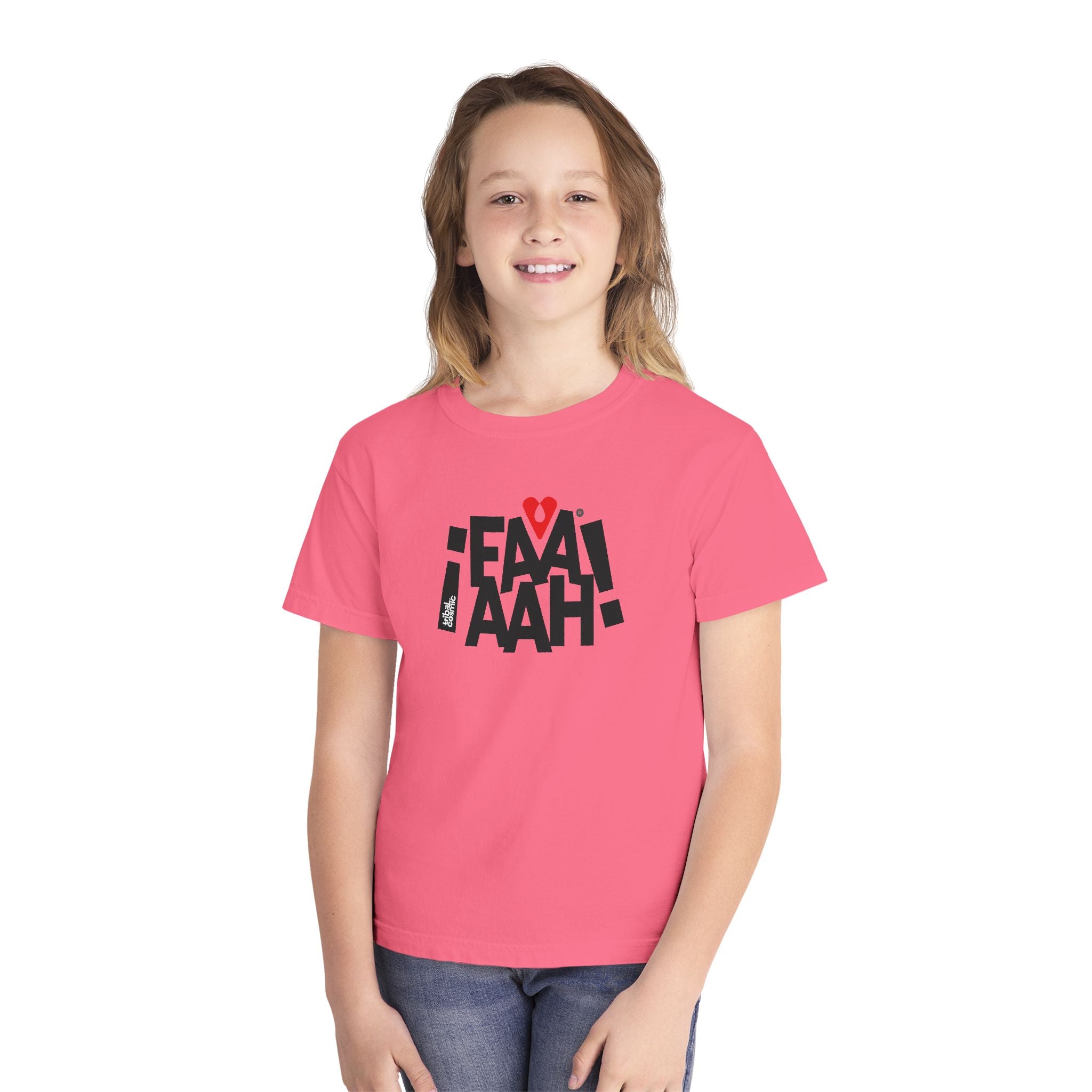 Youth Tee — tribalcosmic '¡FAAAAH!' Graphic Shirt