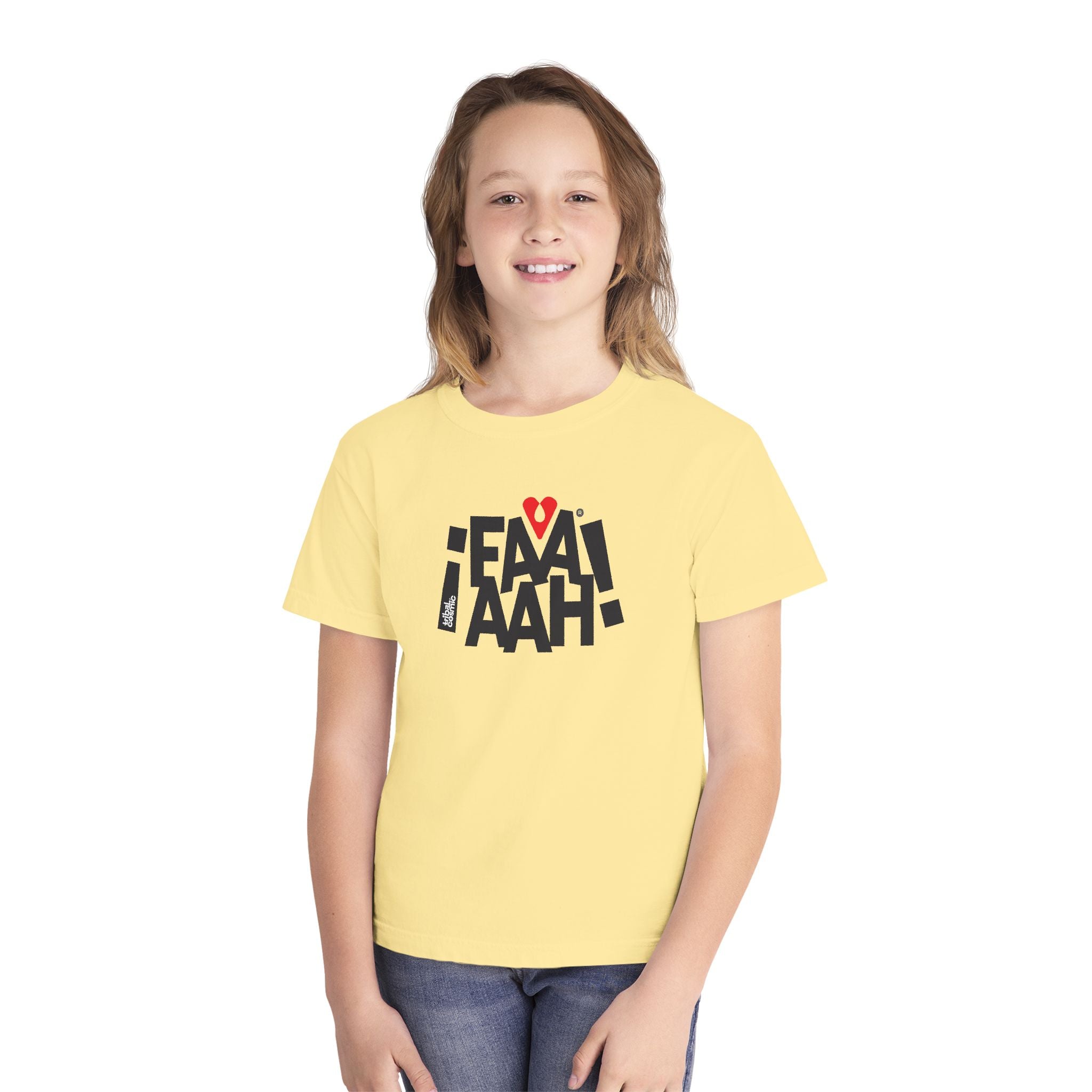 Youth Tee — tribalcosmic '¡FAAAAH!' Graphic Shirt