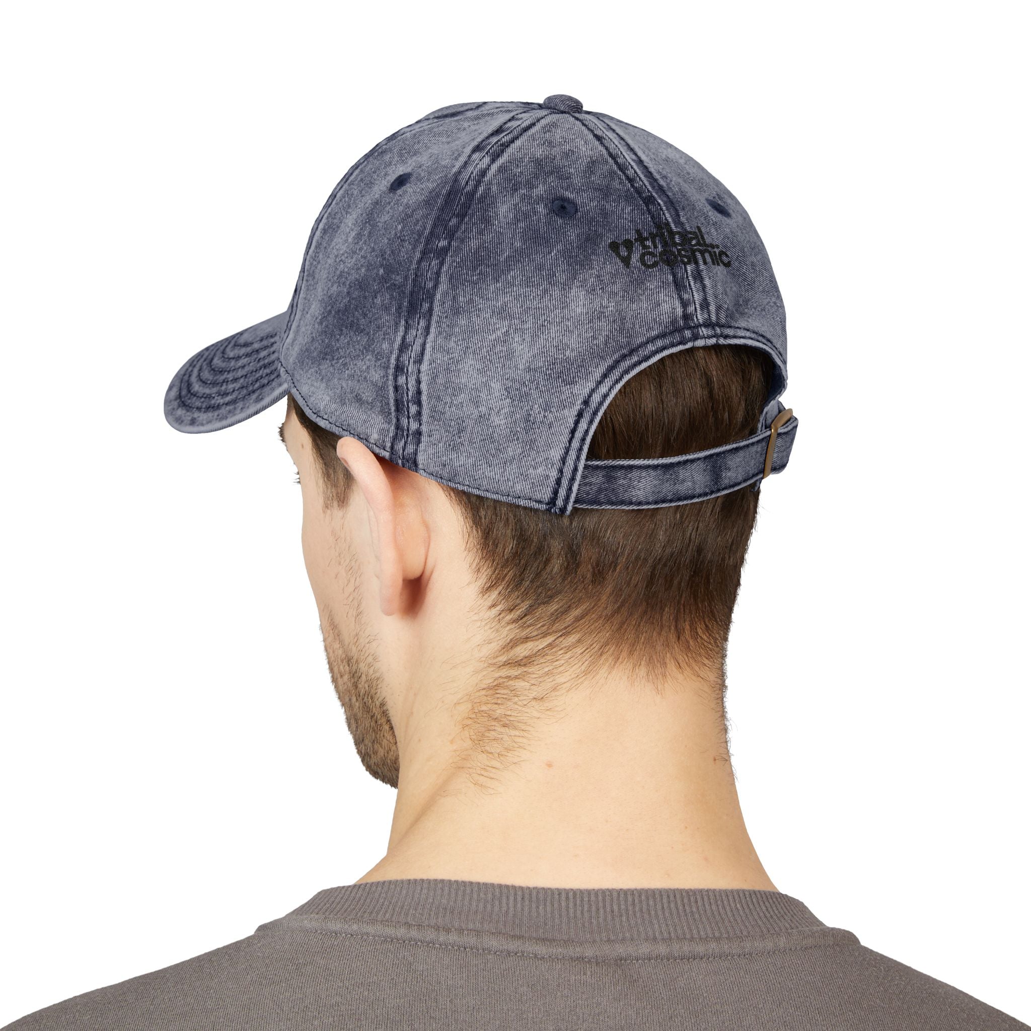 Vintage Embroidered Cap – 'LOVE' Heart Patch Baseball Hat