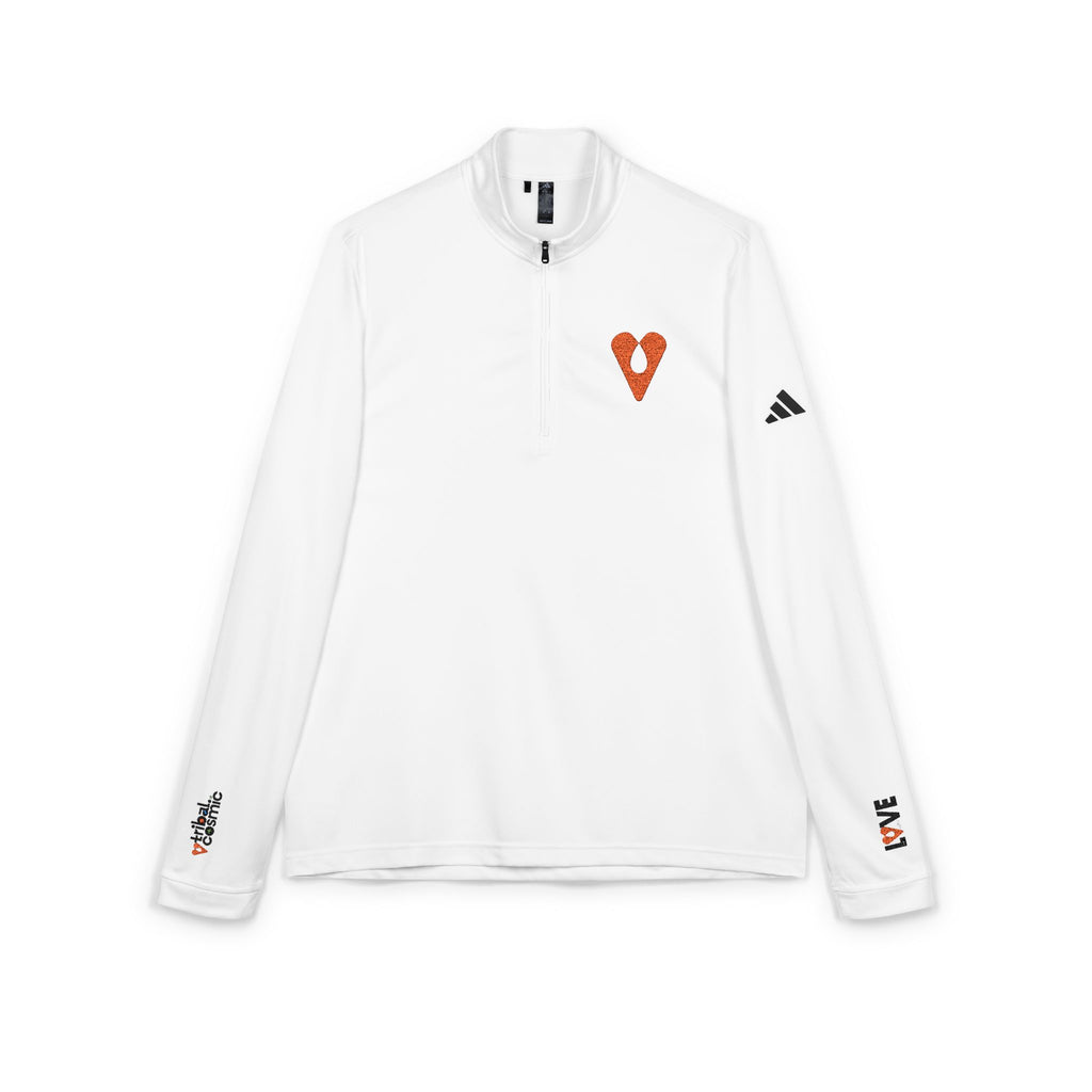 Adidas® Performance Quarter-Zip – LOVE Heart Design by Avraham Rafael