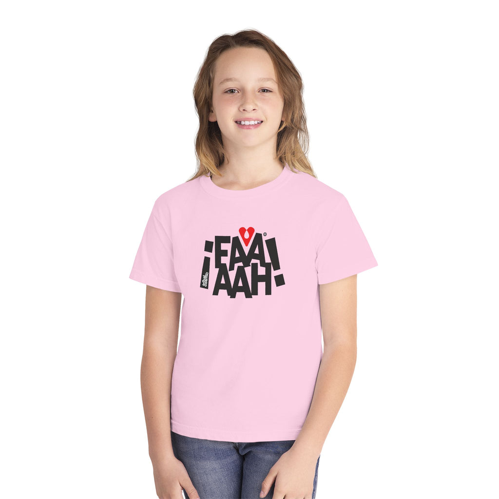Youth Tee — tribalcosmic '¡FAAAAH!' Graphic Shirt