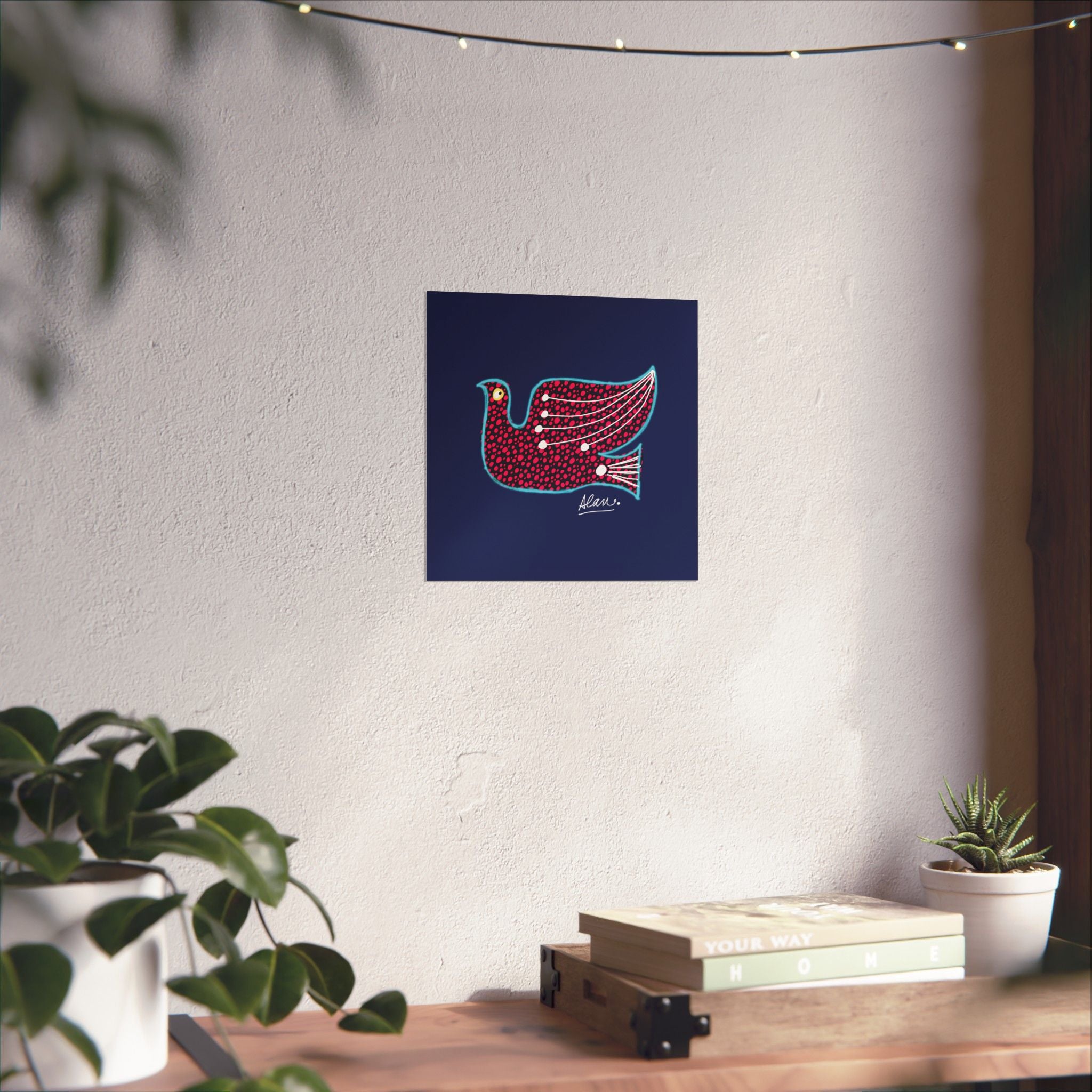 Bird Of Peace 18" x 18" Poster