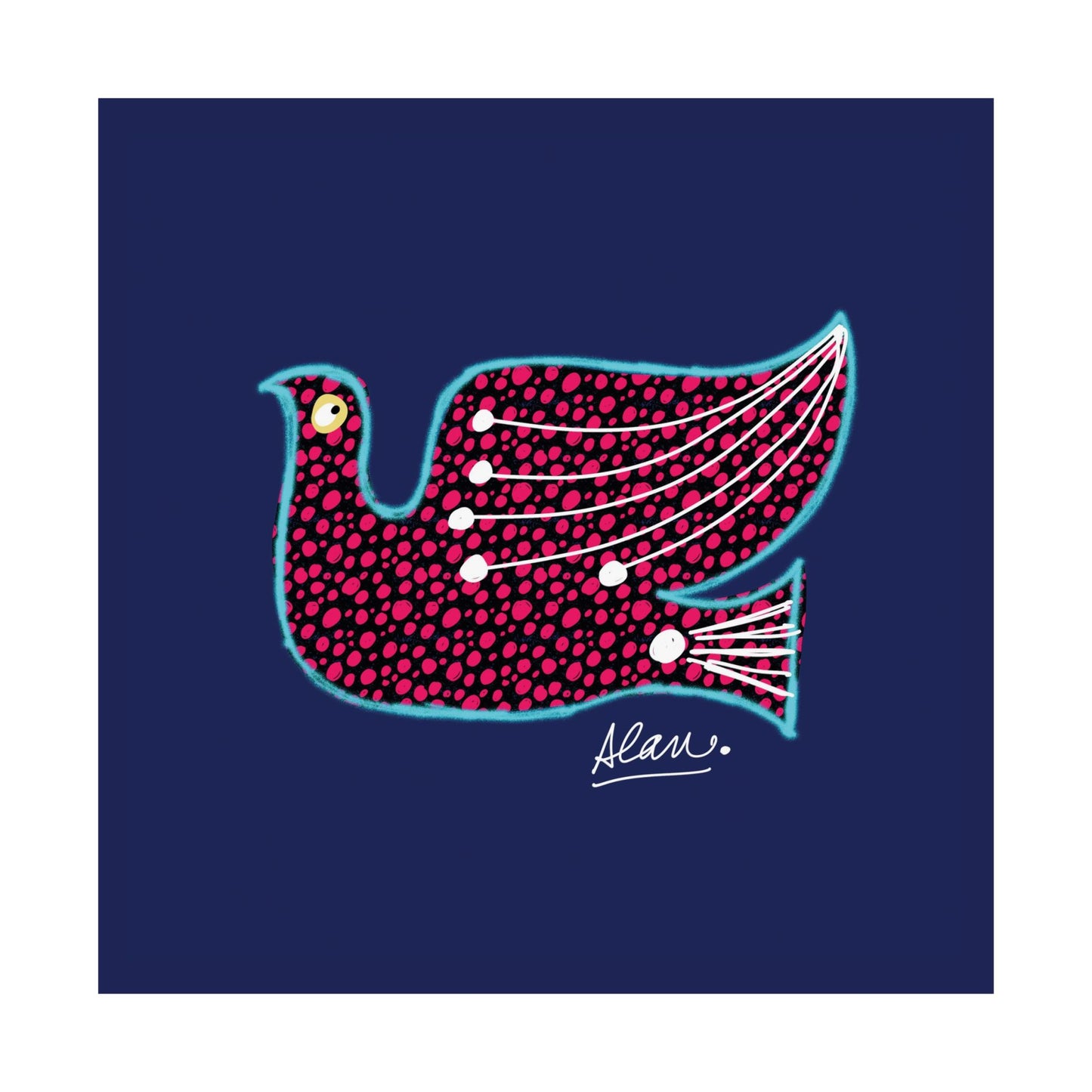 Bird Of Peace 18" x 18" Poster