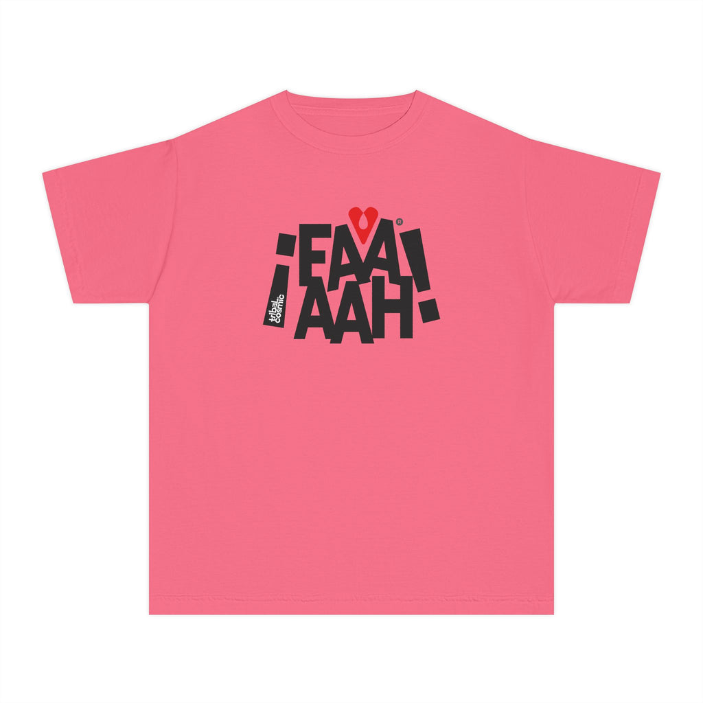 Youth Tee — tribalcosmic '¡FAAAAH!' Graphic Shirt