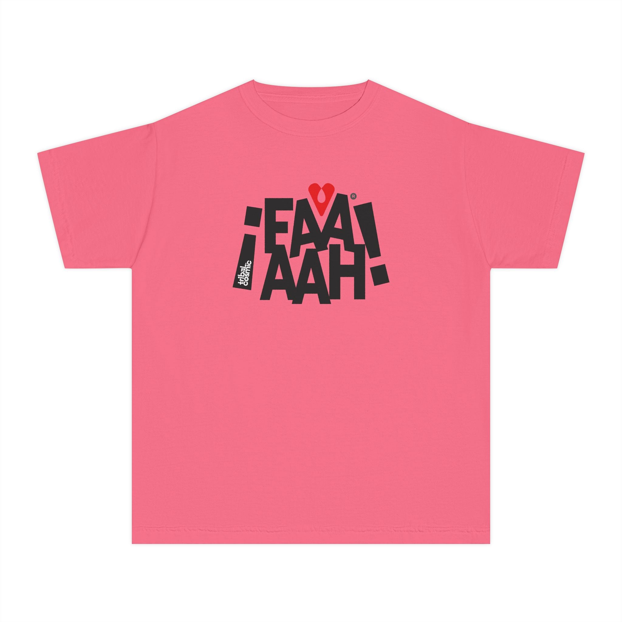 Youth Tee — tribalcosmic '¡FAAAAH!' Graphic Shirt