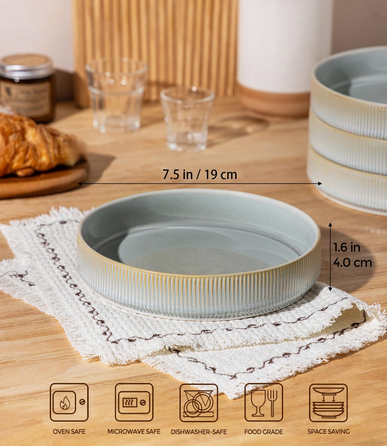 theterra 7.5'' Ceramic Bowls