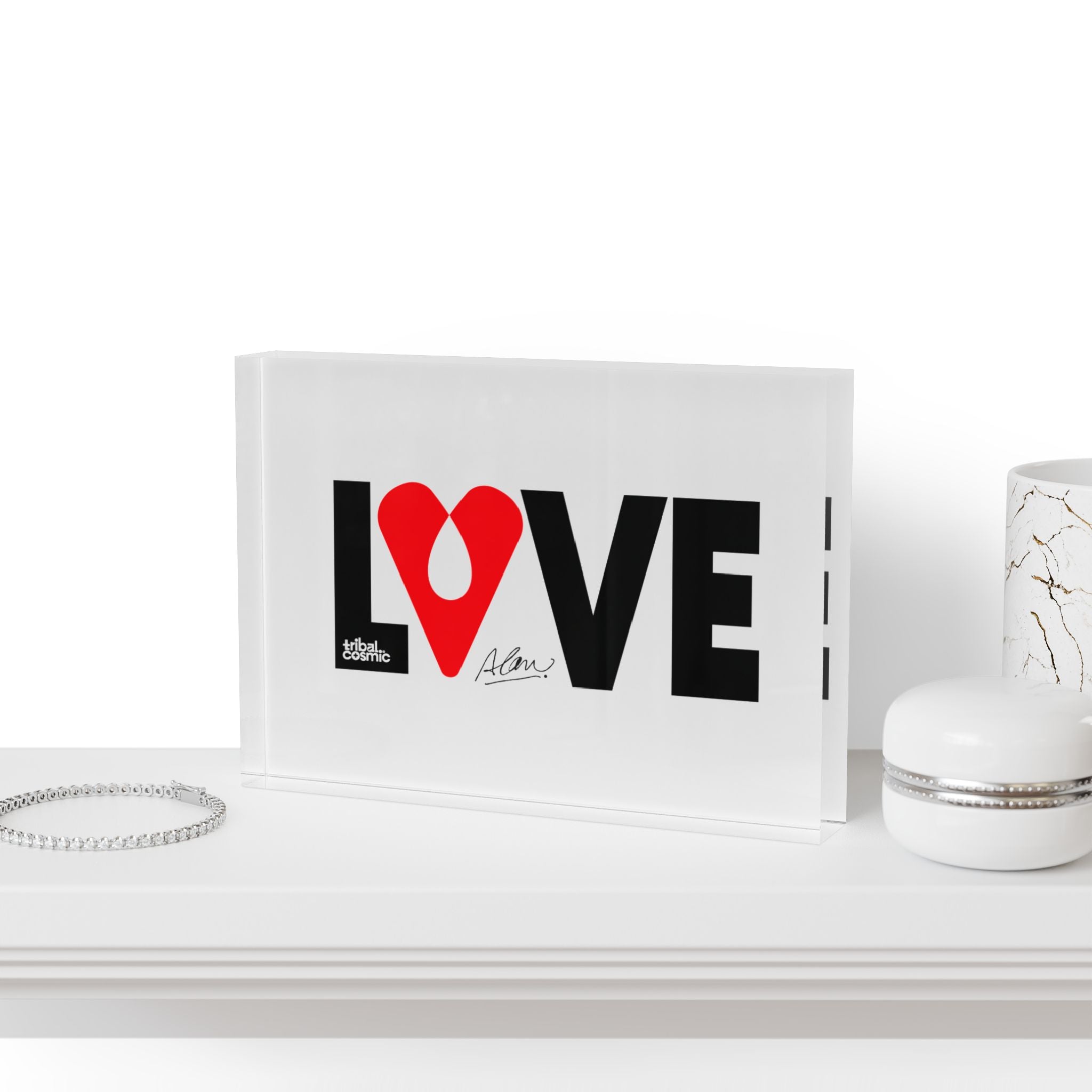 LOVE by Avraham Rafael Photo Block