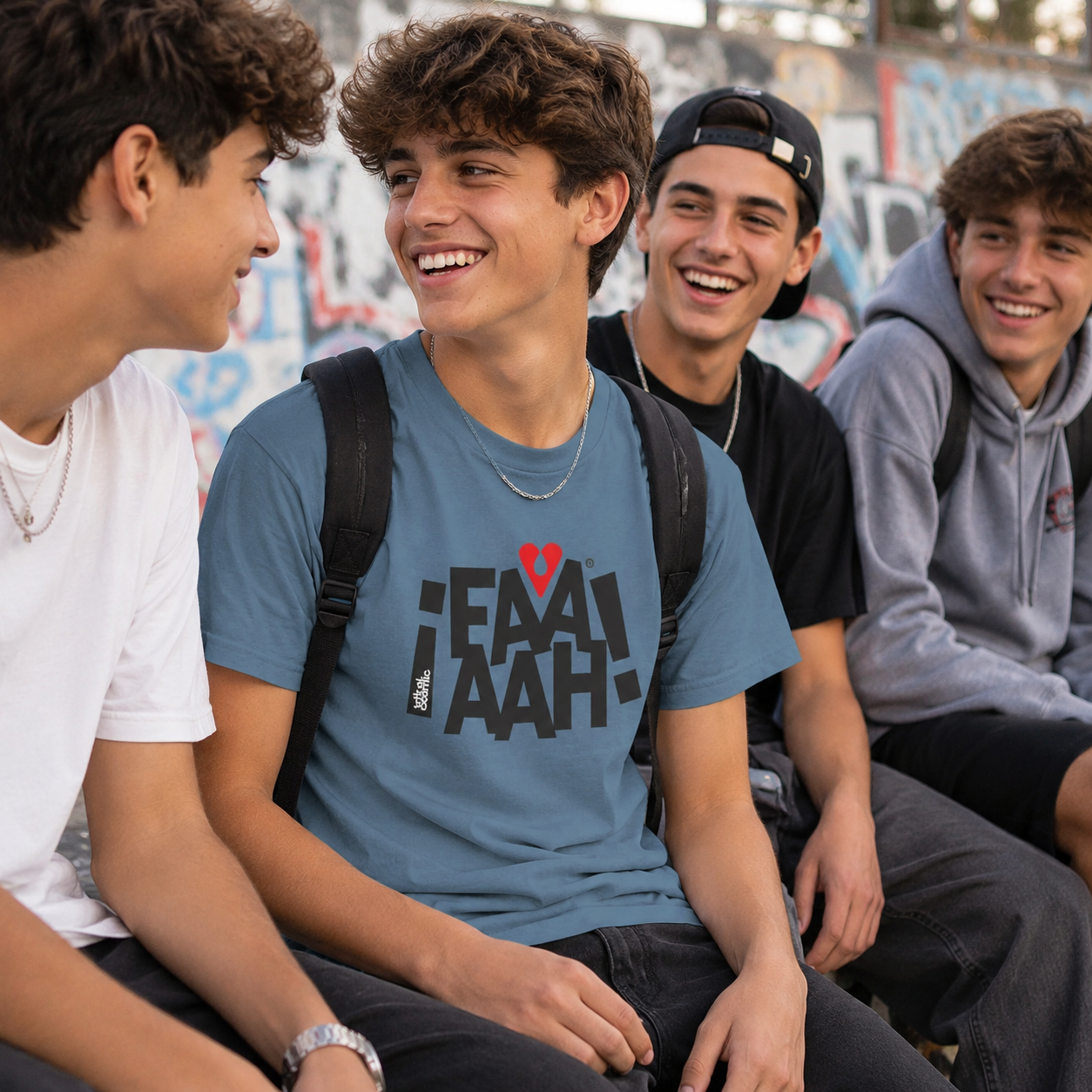 Youth Tee — tribalcosmic '¡FAAAAH!' Graphic Shirt