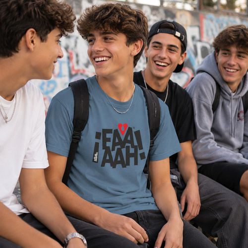 Youth Tee — tribalcosmic '¡FAAAAH!' Graphic Shirt