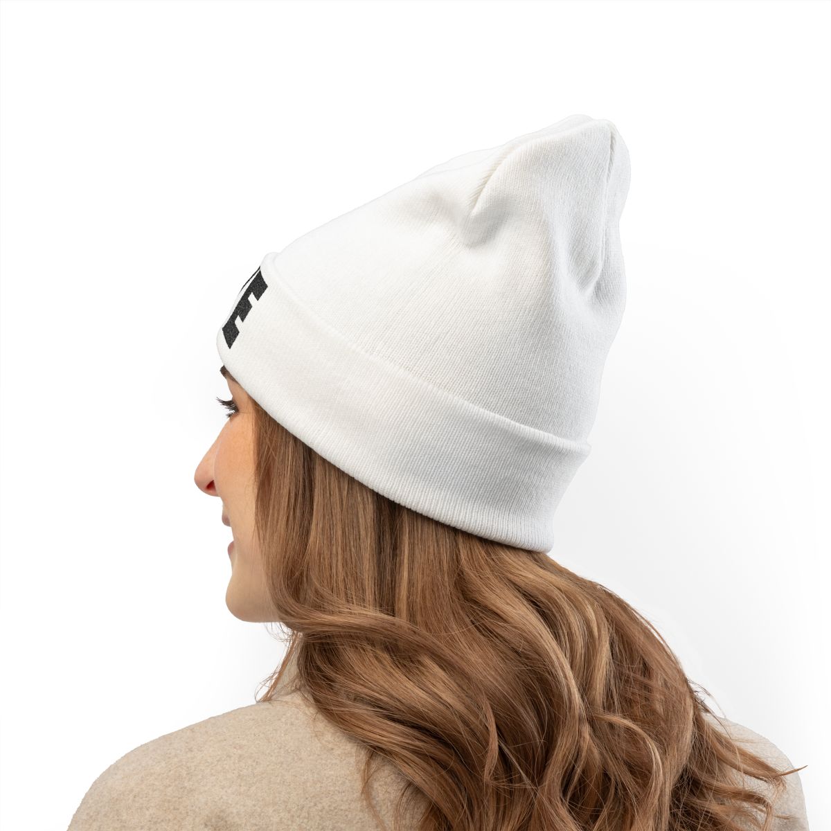 LOVE Embroidered Knit Beanie – Avraham Rafael | The AHAVA | LOVE Collection